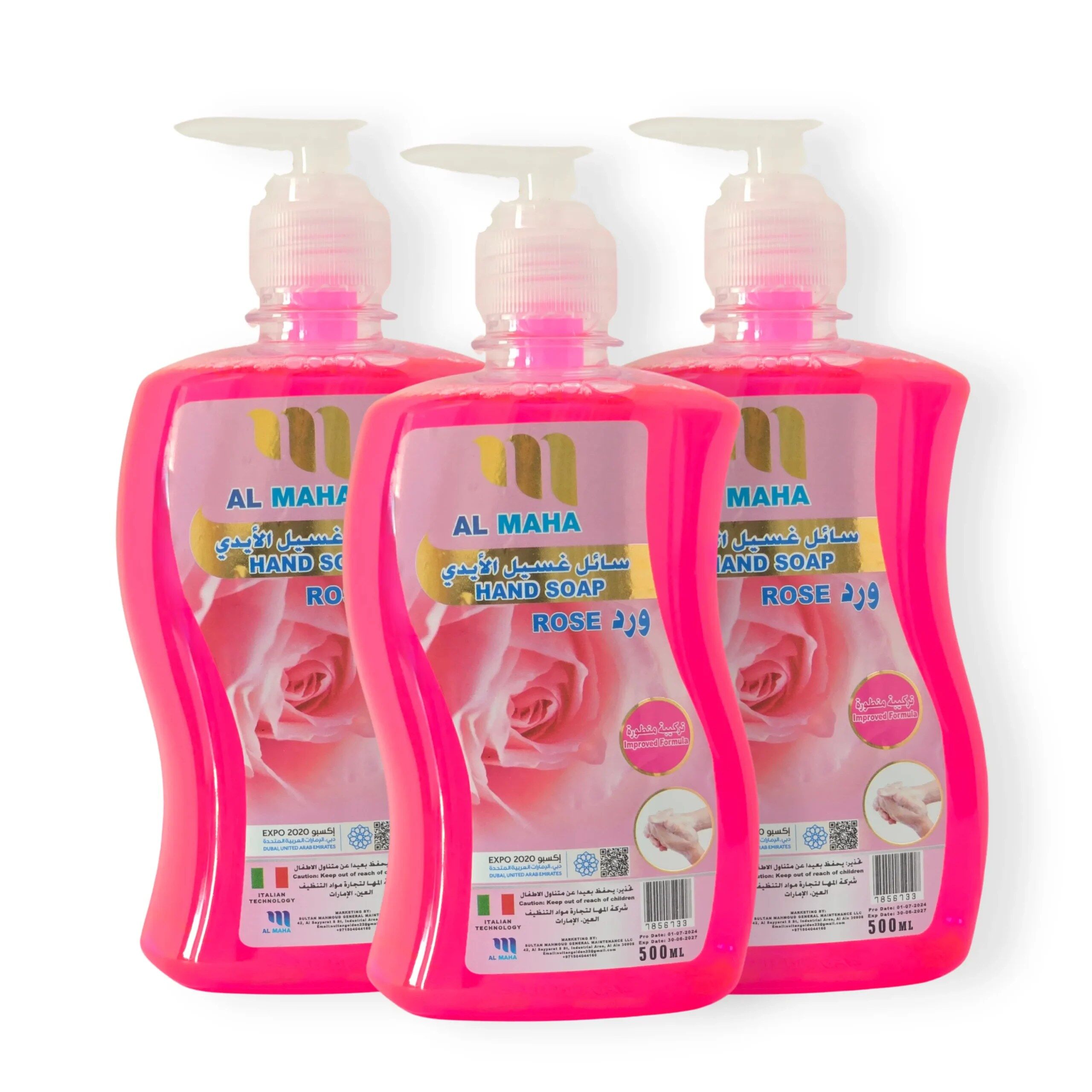 ROSE HANDWASH - 500ML